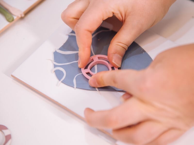 polymer clay jewellery class